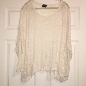 Crochet long sleeve top